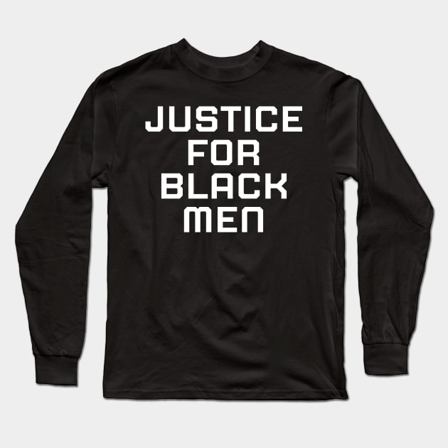 Justice for black men, black history, black lives matter Long Sleeve T-Shirt by UrbanLifeApparel